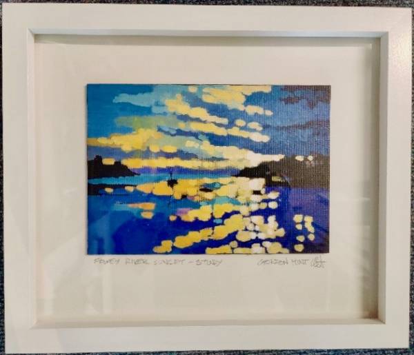 - on Acrylic, Painting by Gordon Hunt, measuring 28 x 33 cm (H x W) £120